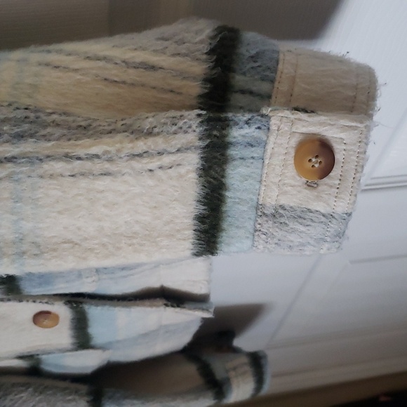 Bagatelle Collection Plaid Print Cropped Jacket Super Soft XS - Picture 5 of 7